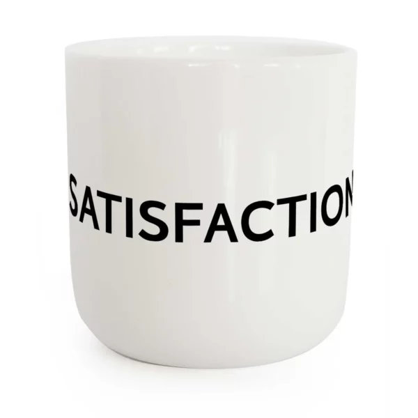 Tasse « Typo » - Satisfaction
