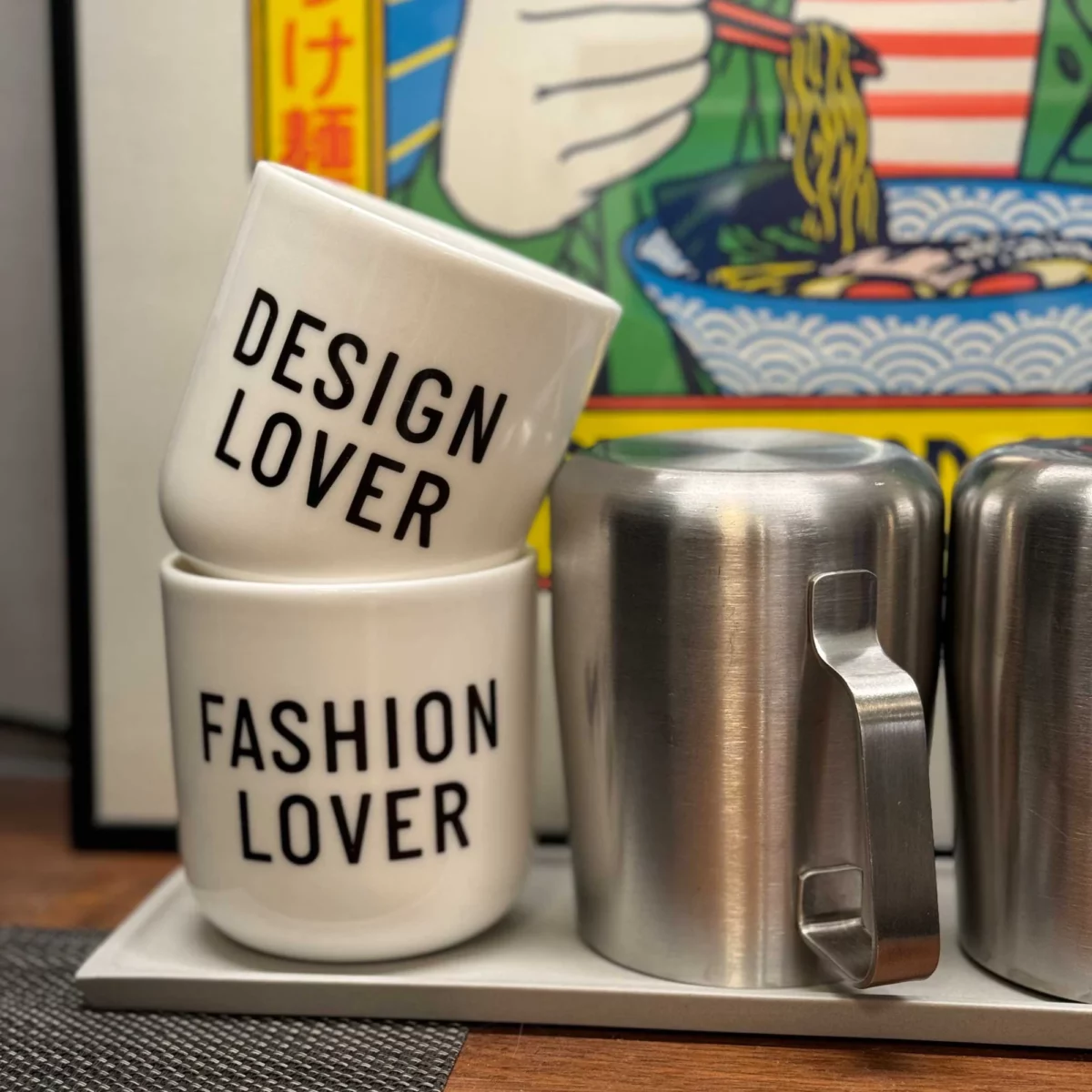 Mug PLTY Typo « Satisfaction », vue détaillée 2 | One Horizon