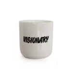 Mug PLTY Typo Visionary, vue détaillée 3 | One Horizon