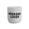 PLTY Typo Becher Weekend Lover, Detailansicht 2 | One Horizon