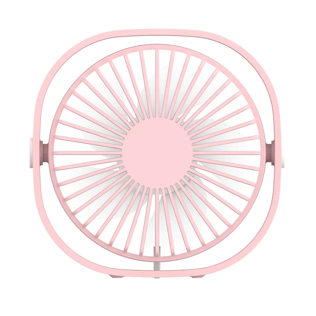 Mini ventilateur de bureau Qushini rose | One Horizon
