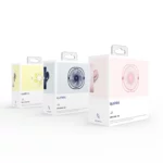 Mini-ventilateur de bureau Qushini rose, vue détaillée 5 | One Horizon