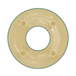 Coupe pour couronne de l'Avent « Remember Lucia » beige, vue détaillée 2 | One Horizon