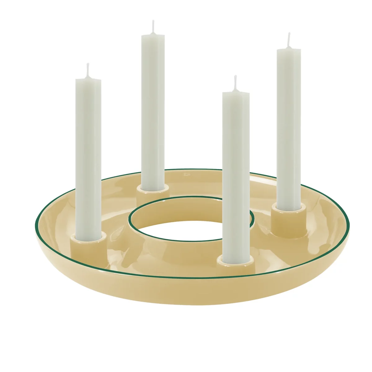Coupe pour couronne de l'Avent « Remember Lucia » beige, vue détaillée 3 | One Horizon
