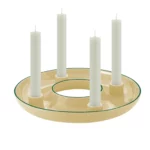 Coupe pour couronne de l'Avent « Remember Lucia » beige, vue détaillée 3 | One Horizon