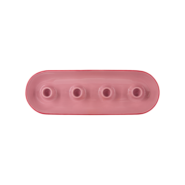 Remember Adventskranzschale Lucia oval Rosa | One Horizon