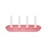 Remember Adventskranzschale Lucia oval Rosa, Detailansicht 3 | One Horizon