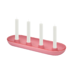 Remember Adventskranzschale Lucia oval Rosa | One Horizon