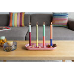 Remember Adventskranzschale Lucia oval Rosa | One Horizon