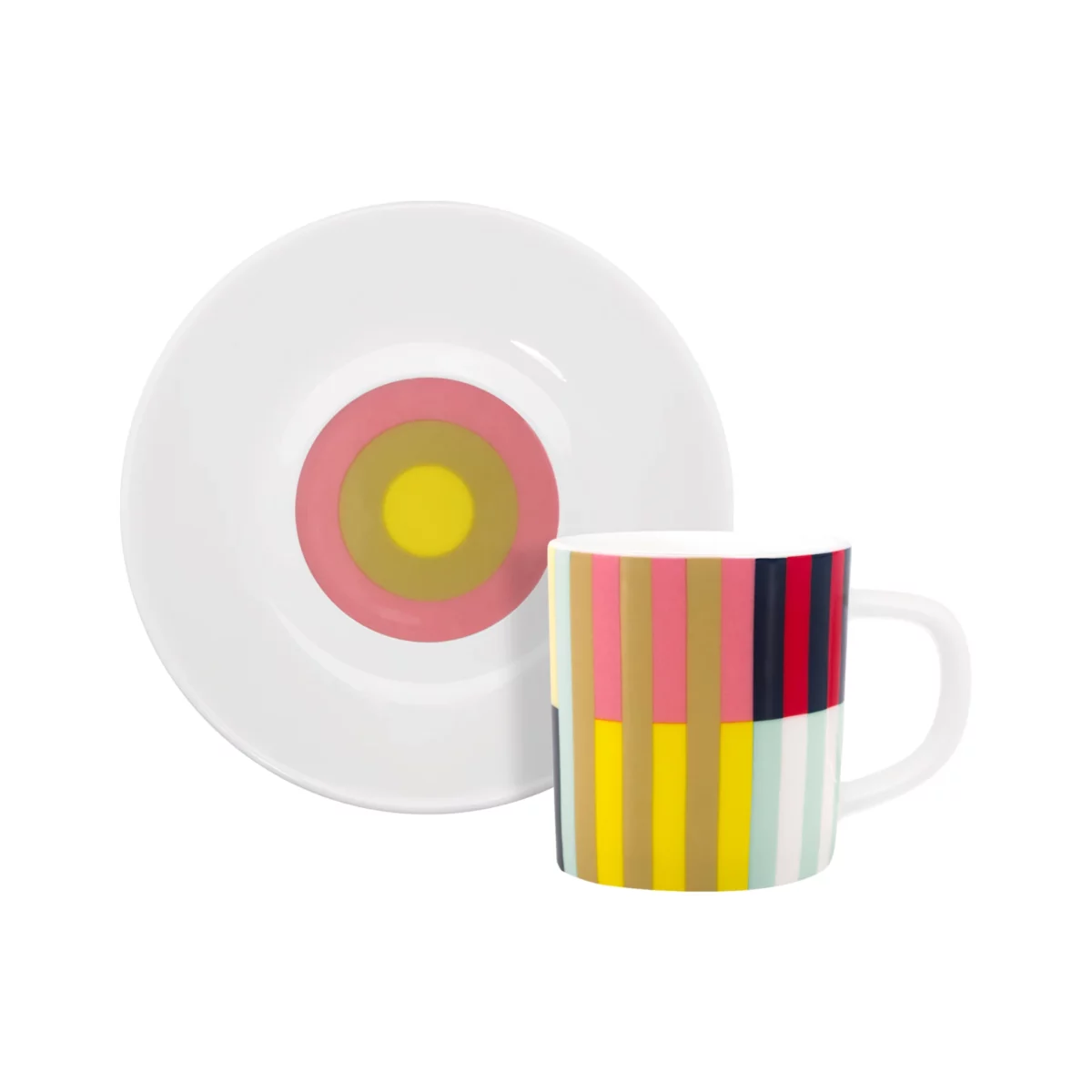 "Remember" Espresso Cup with Saucer, Havana | One Horizon