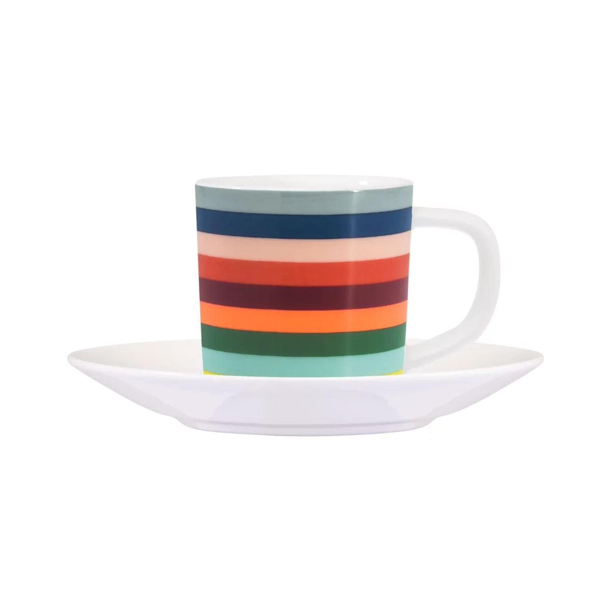 Remember Lorenzo Espresso Cup with Saucer, Detail View 2 | One Horizon
