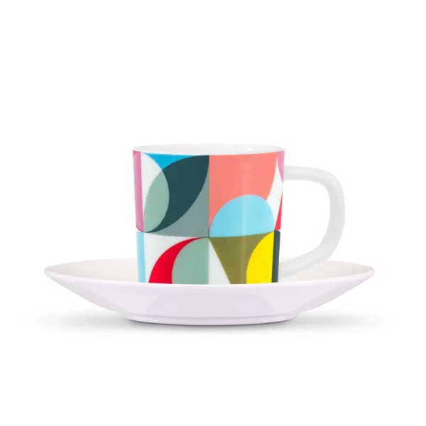 Espressotasse mit Unterteller - Solena