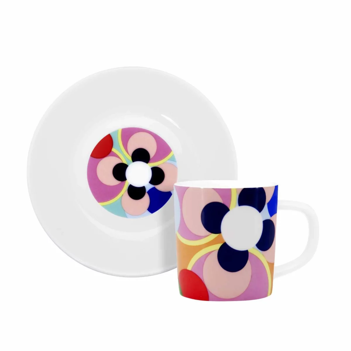 Remember Espresso Cup with Saucer "Sushi," Close-up 3 | One Horizon