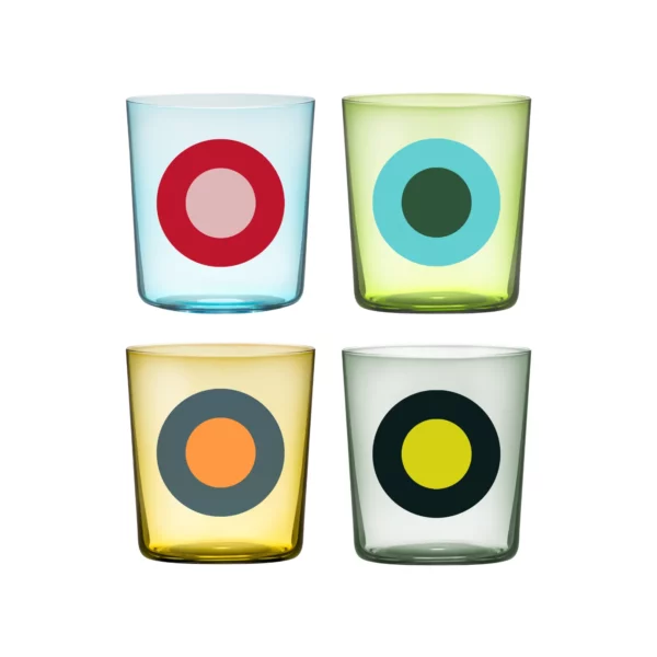 Gläser Dots 4er-Set - Nr. 1