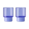 Verres « Remember » Jill, lot de 2, bleu | One Horizon