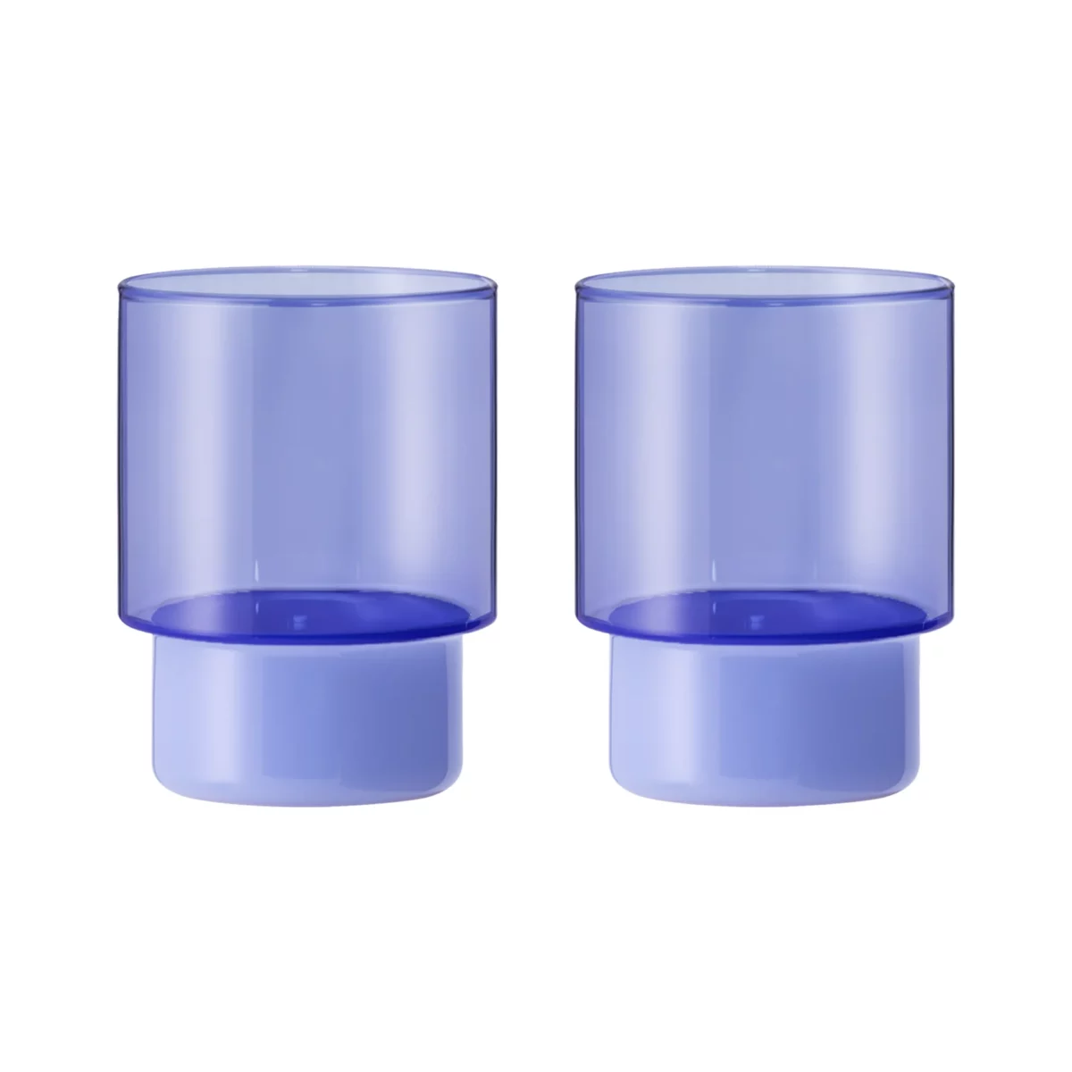 Remember Jill Glasses, Set of 2, Blue | One Horizon