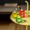Remember Glasblock-Kerzenhalter Vela 4er Set, Detailansicht 4 | One Horizon