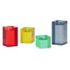 Remember Glasblock-Kerzenhalter Vela 4er Set, Detailansicht 6 | One Horizon