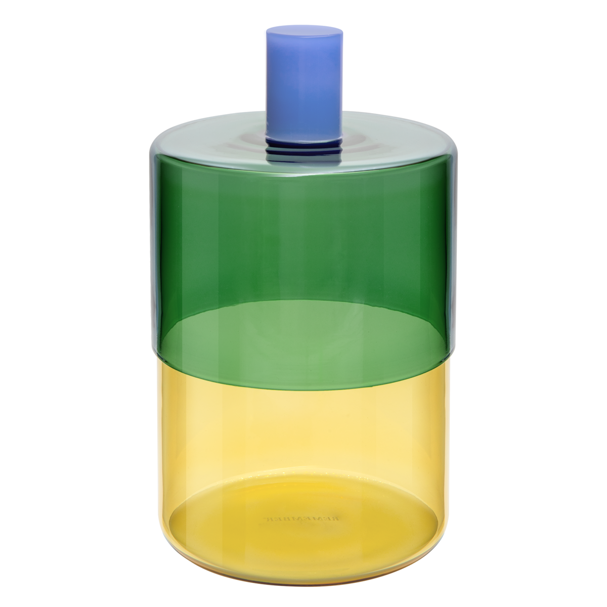Remember Glasdose Milou Petrol-Gelb | One Horizon
