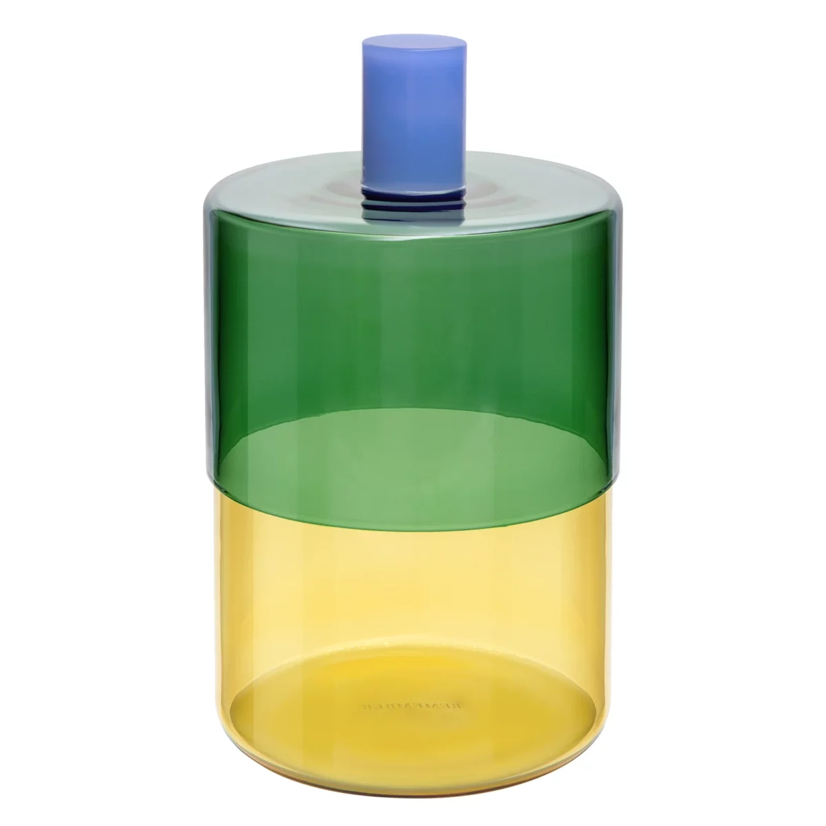 Remember Glasdose Milou Petrol-Gelb | One Horizon