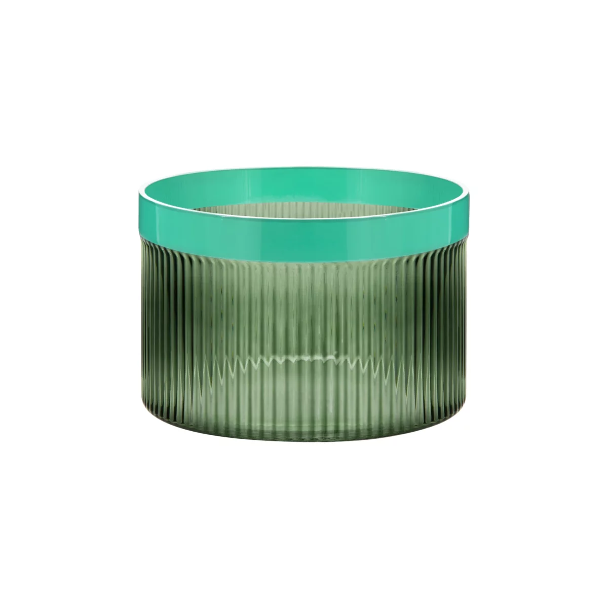 Bol en verre Remember Groove Green S | One Horizon