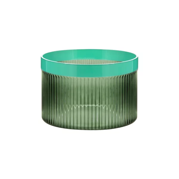 Glasschale Groove - Green S