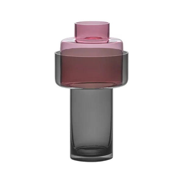 Aura glass vase Purple