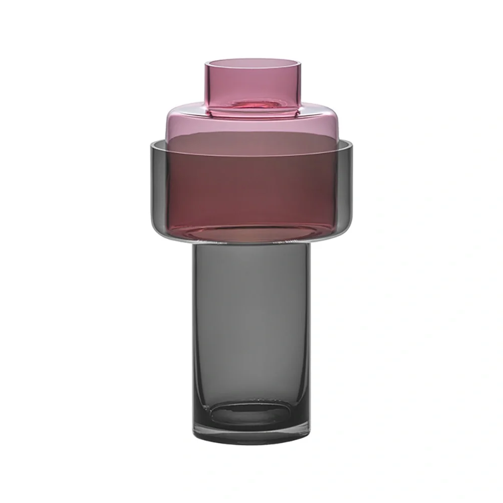Aura glass vase Purple