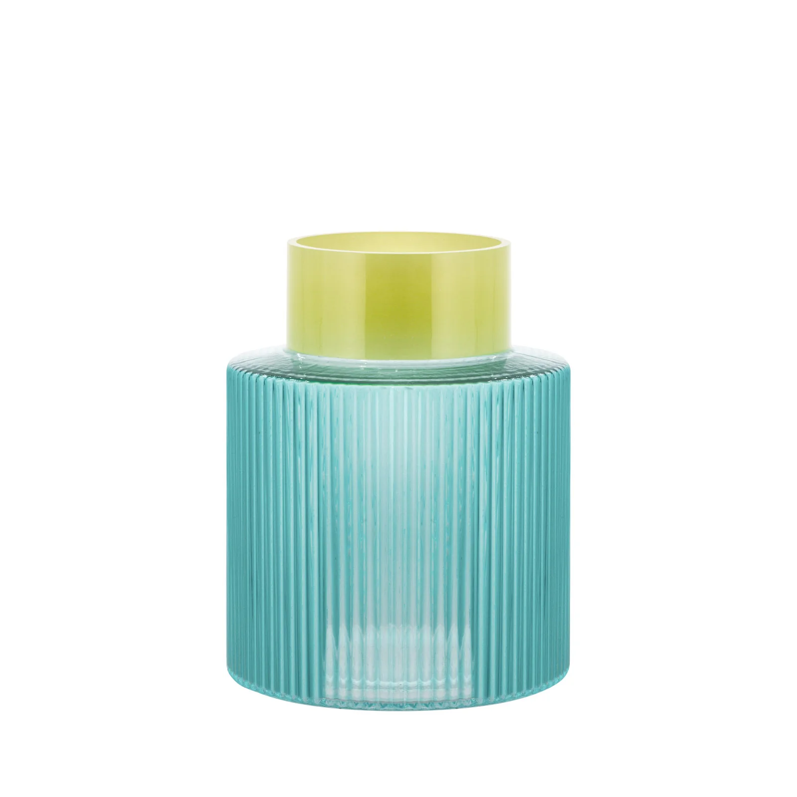 Vase en verre Groove