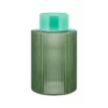 Vase en verre Remember Groove Green L | One Horizon