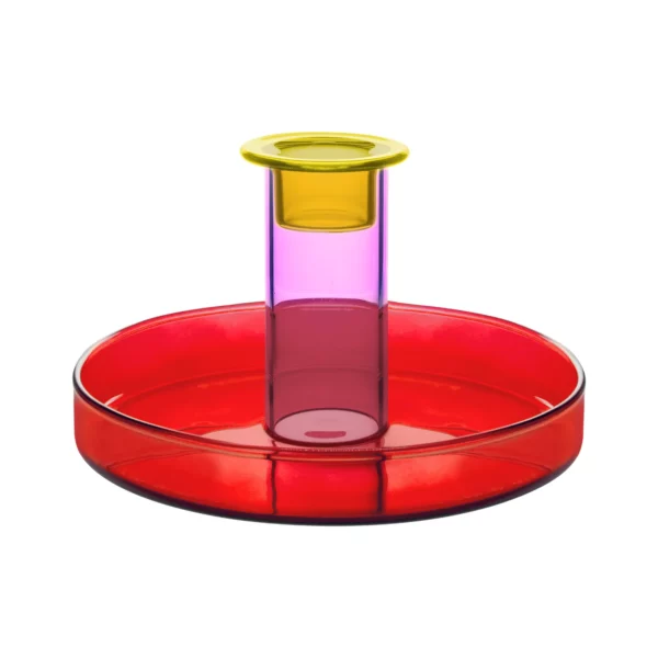 Lucy candlestick - Red