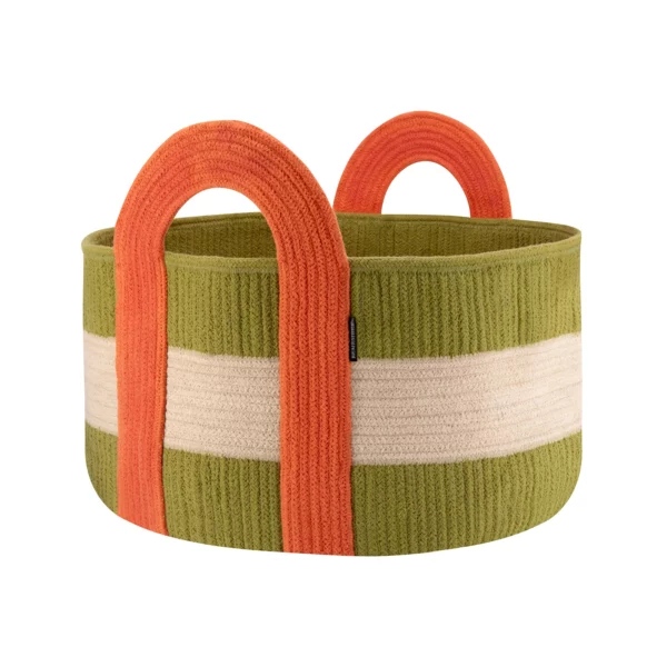 Panier Colombo - Plat, Vert