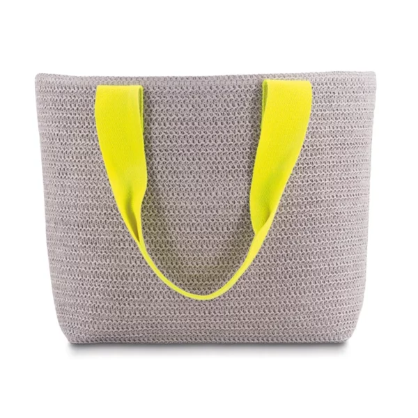 Korbtasche - Light Grey