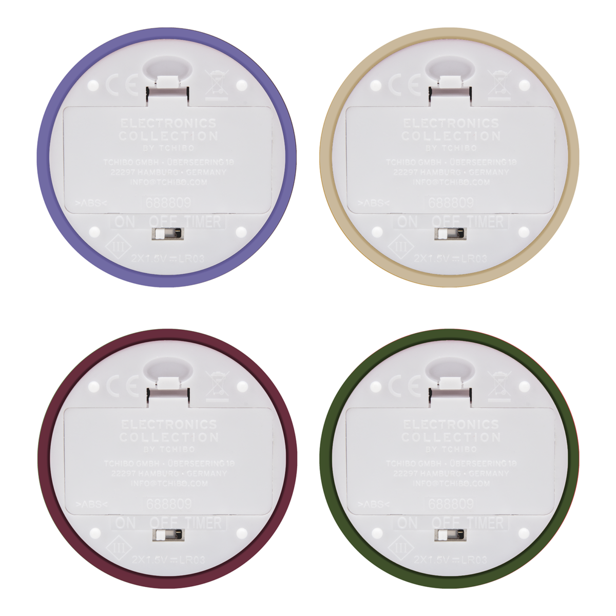 Remember LED Teelicht-Set Nora 4er Set | One Horizon
