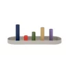 Remember Magnetic Candle Holder Luna, Set of 6, Oval, Detail View 2 | One Horizon