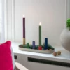 Remember Magnetic Candle Holder Luna, Set of 6, Oval, Detail View 4 | One Horizon