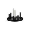 Remember Magnetic Candle Holder Luna, Set of 7, Black, Detail View 2 | One Horizon
