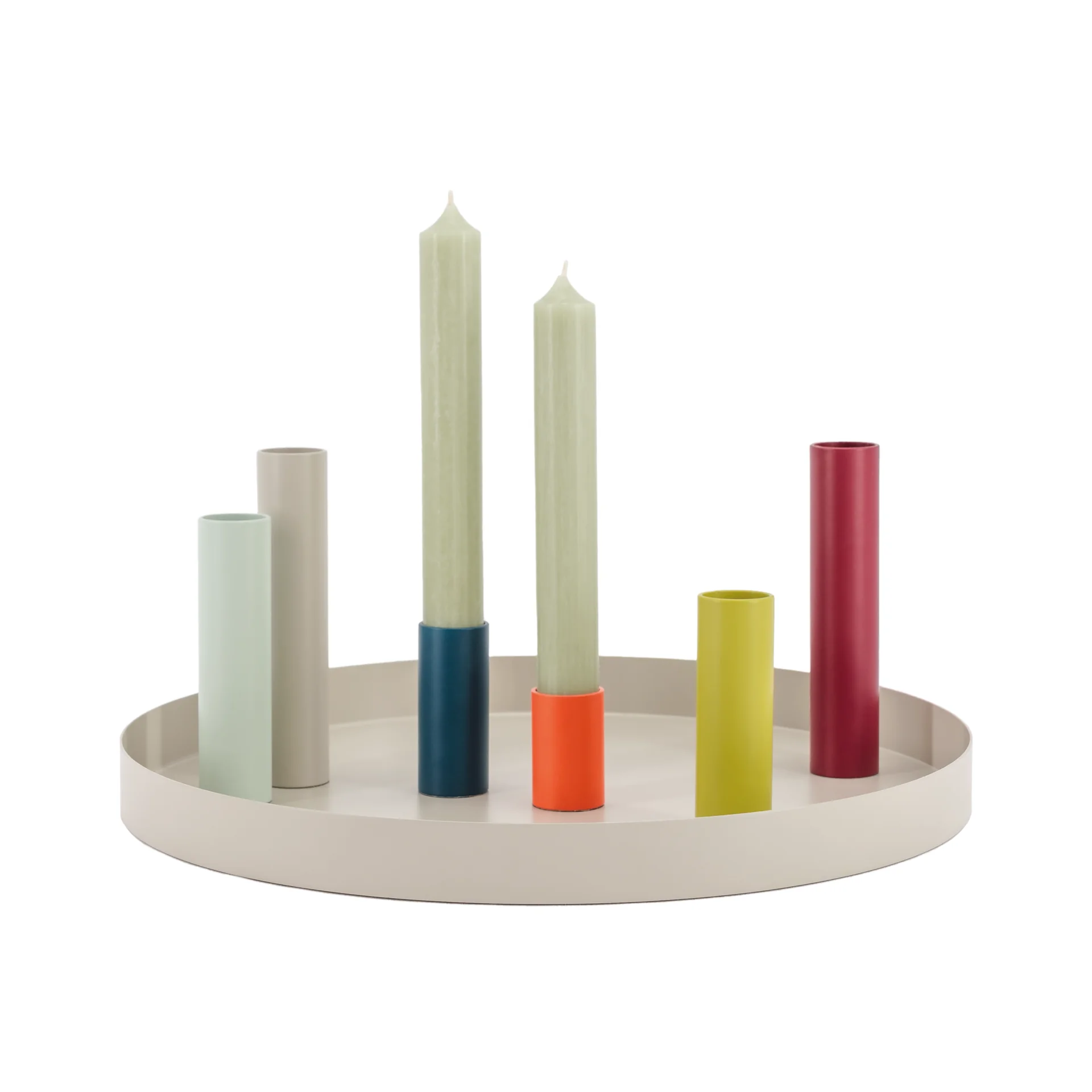 Porte-bougie magnétique Luna (lot de 7)
