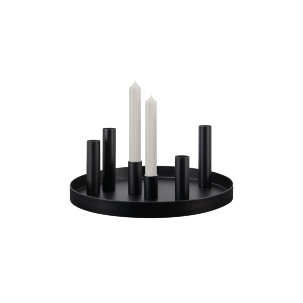 Remember Magnetischer Kerzenhalter Luna 7er-Set Schwarz | One Horizon