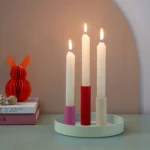 Remember - Bougeoir magnétique Luna Mini, lot de 4, bleu, vue détaillée 2 | One Horizon