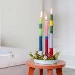 Remember - Bougeoir magnétique Luna Mini, lot de 4, bleu, vue détaillée 3 | One Horizon