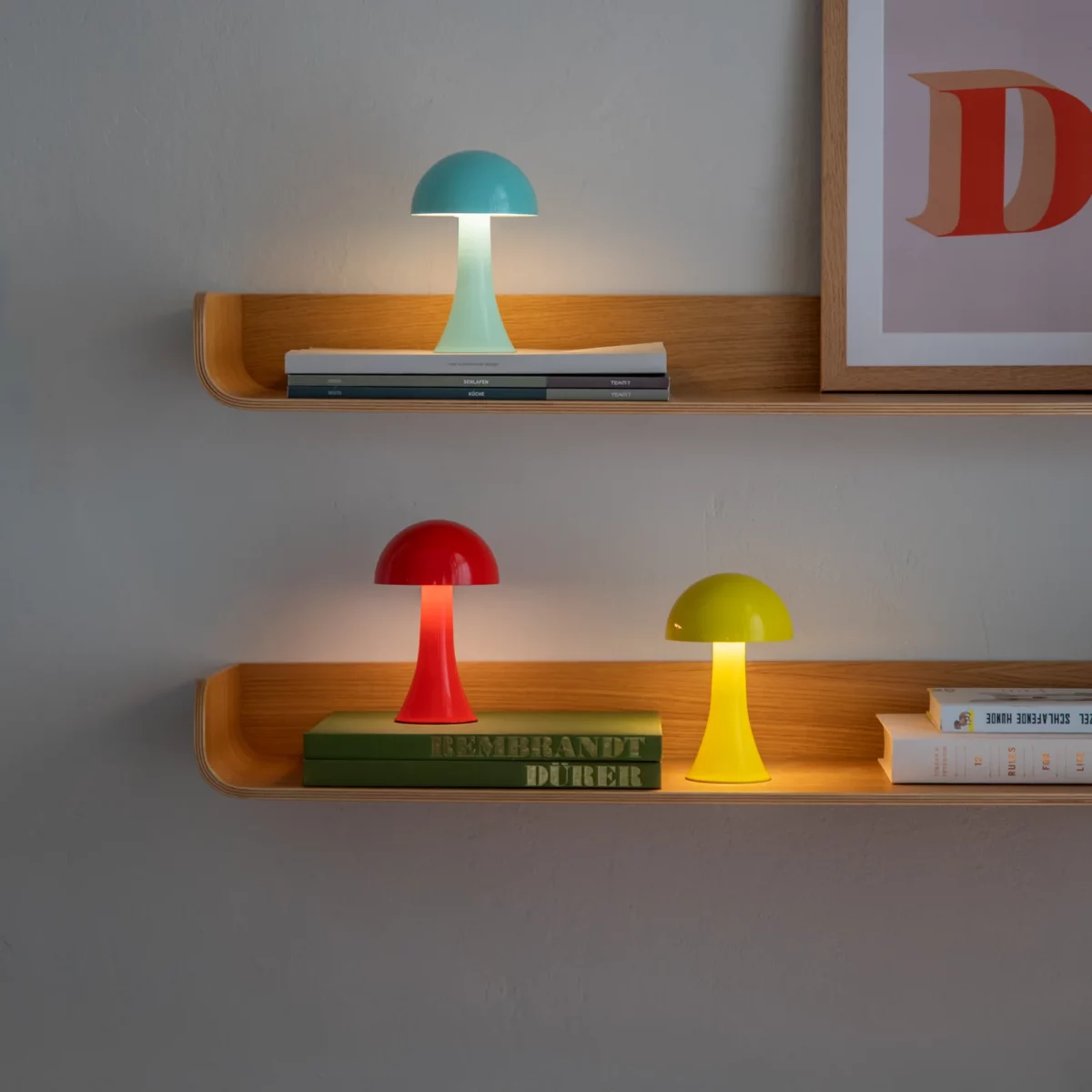 Mini-lampe Filou rouge « Remember », vue détaillée 2 | One Horizon