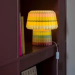 Lampe en papier Remember « Anna Stripes », vue détaillée 3 | One Horizon