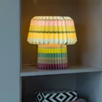 Lampe en papier Remember « Anna Stripes », vue détaillée 4 | One Horizon