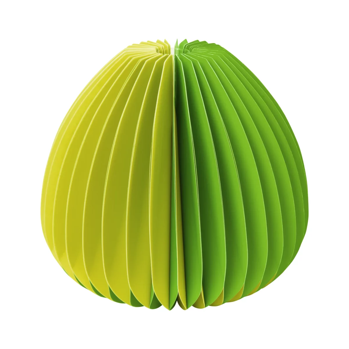 Vase en papier Remember Yuki Green L | One Horizon