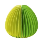 Vase en papier Remember Yuki Green L | One Horizon