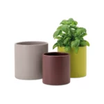Set de 3 pots à plantes Siena