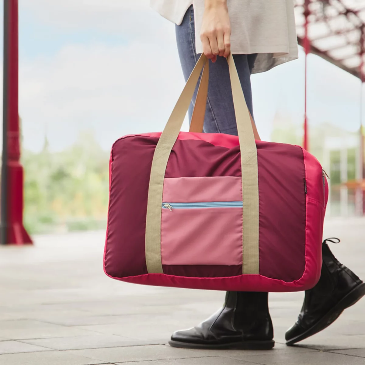 Sac de voyage pliable Remember Ida, vue détaillée 3 | One Horizon
