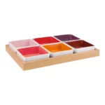 Remember Schalenset mit Holztablett 7er-Set Nr. 3 | One Horizon