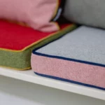Remember Wasabi Seat Cushion, Detail View 2 | One Horizon